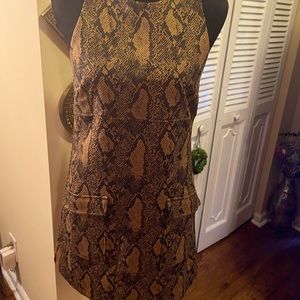 Joie Tonie Animal Print Dress NWT - Small